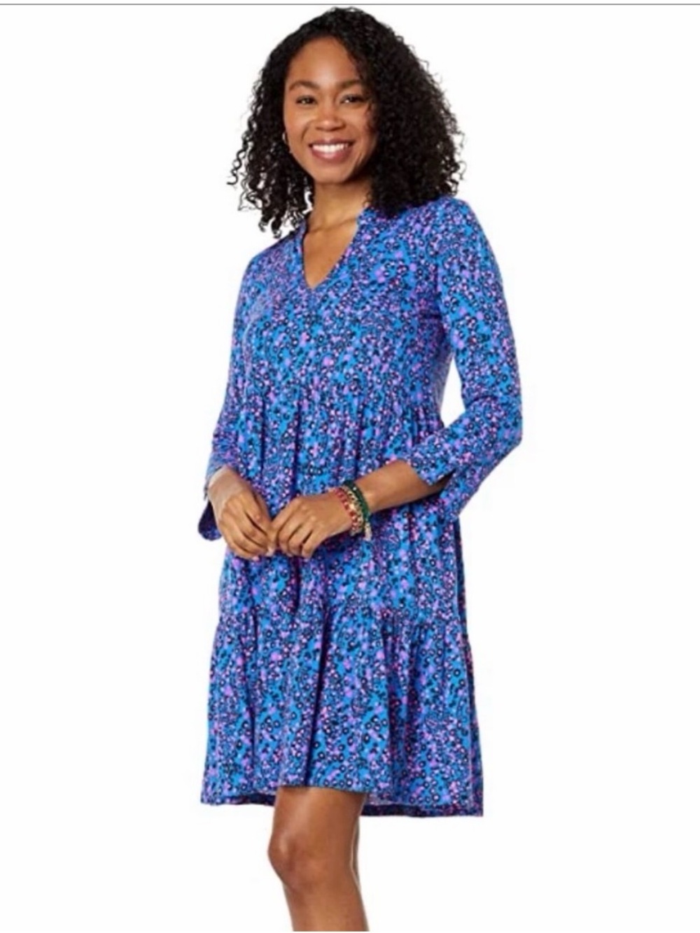 Lilly Pulitzer Alaina Dress in Blue Flare